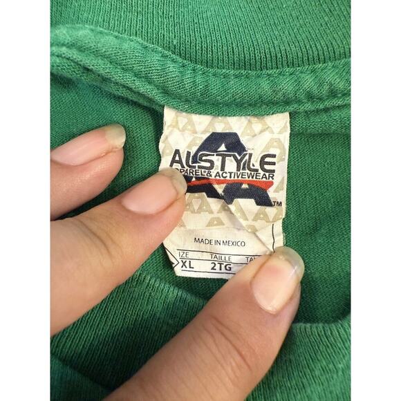 Irish Yoga Shirt Mens XL Funny Drinking Graphic Alstyle Tee St Patrick Novelty - Picture 2 of 4